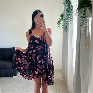 Free People Intimately Voile Trapeze Lace Dress 🖤